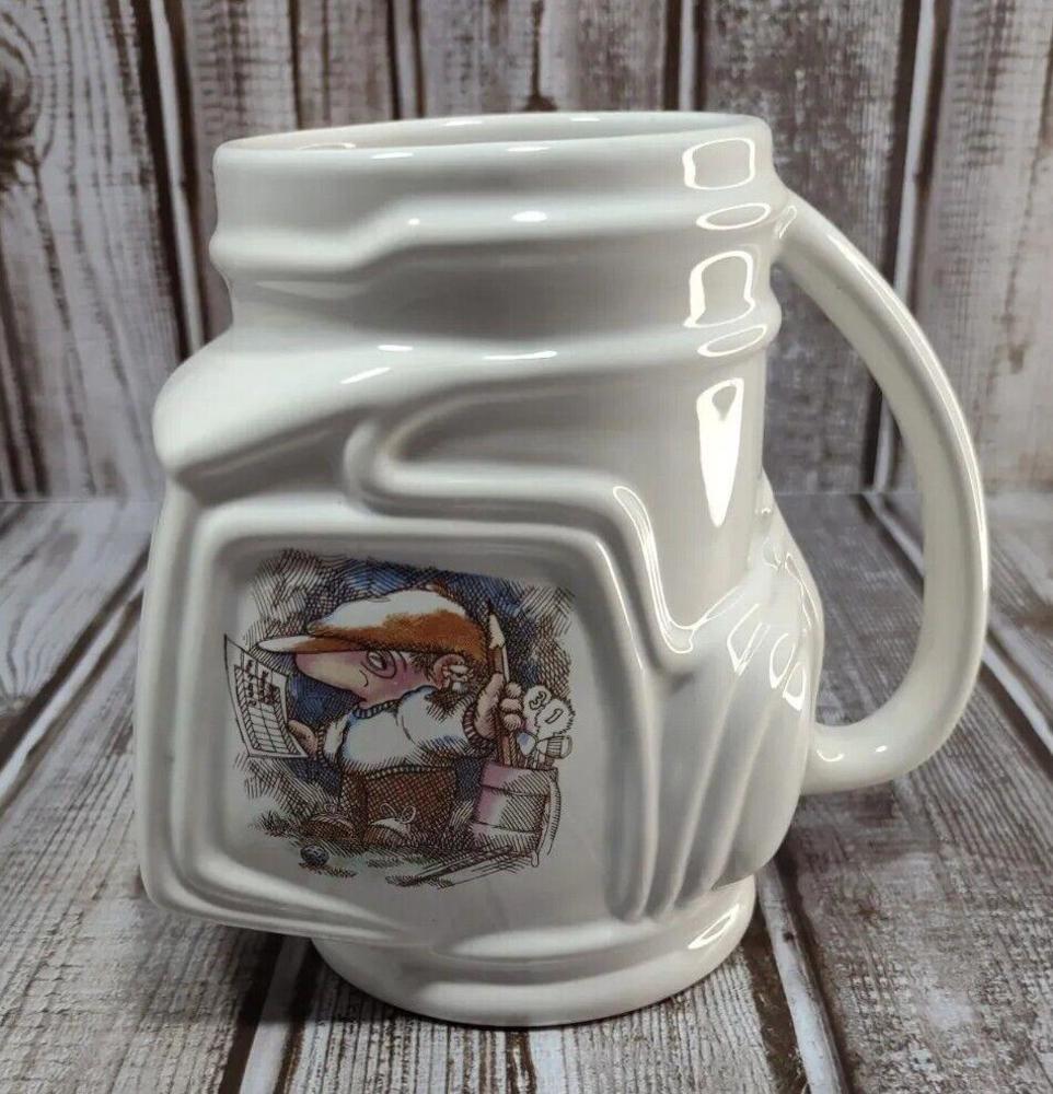 Vintage 1991 Golf Bag Coffee Cup By Golf Gifts Made In Taiwan EUC